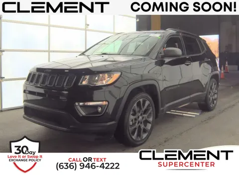 Black 2021 Jeep Compass 80th Special Edition for sale in Saint Charles, MO