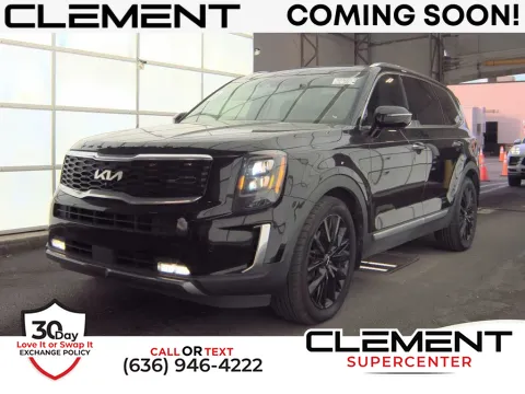 Black 2022 Kia Telluride SX for sale in Saint Charles, MO
