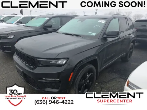 Black 2023 Jeep Grand Cherokee Limited for sale in Saint Charles, MO