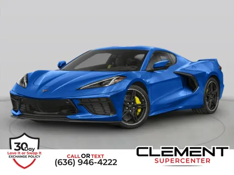 Blue 2024 Chevrolet Corvette Stingray for sale in Saint Charles, MO