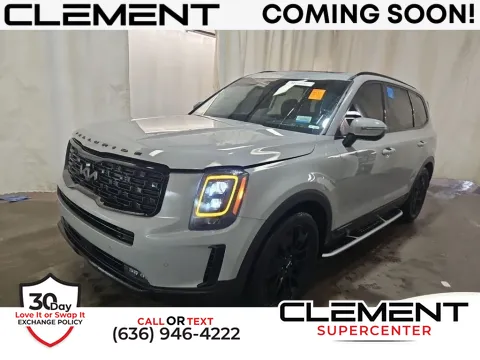 Gray 2022 Kia Telluride SX for sale in Saint Charles, MO