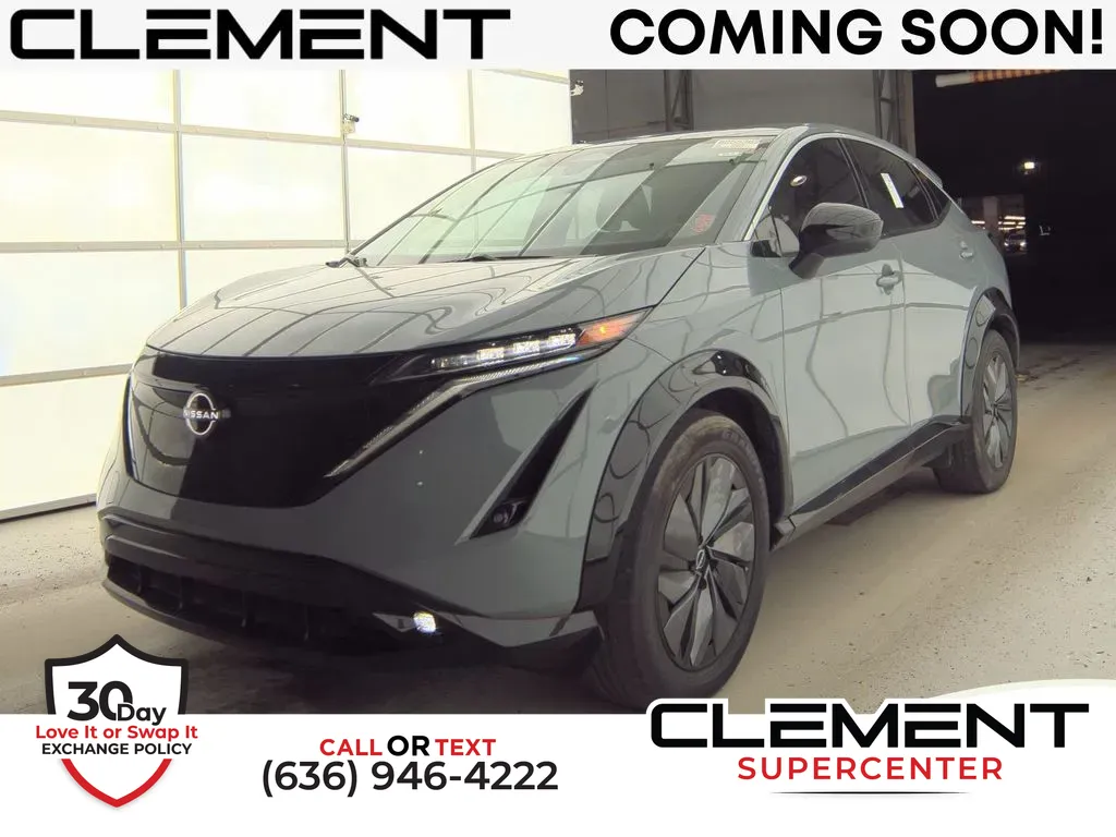 Gray 2024 Nissan Ariya EVOLVE+ for sale in Saint Charles, MO