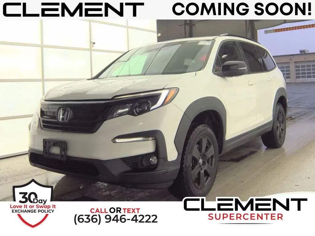White 2022 Honda Pilot TrailSport for sale in Saint Charles, MO