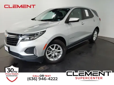 Silver 2022 Chevrolet Equinox LT for sale in Saint Charles, MO