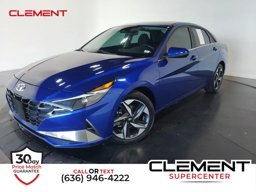 Blue 2022 Hyundai Elantra SEL for sale in Saint Charles, MO