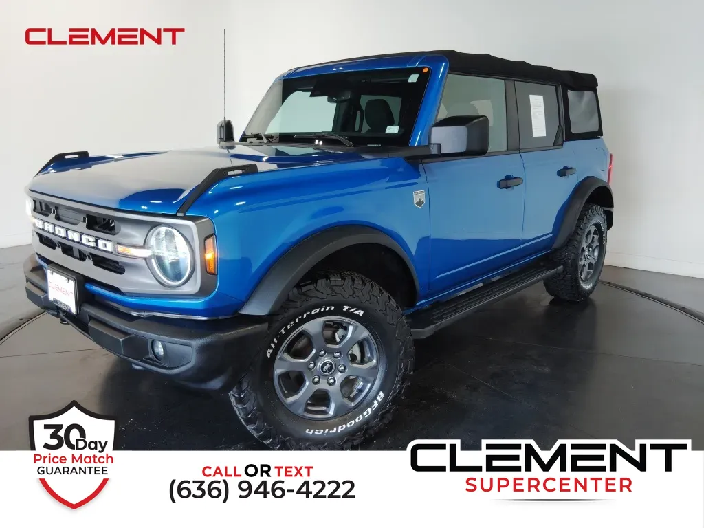 Blue 2022 Ford Bronco Big Bend for sale in Saint Charles, MO