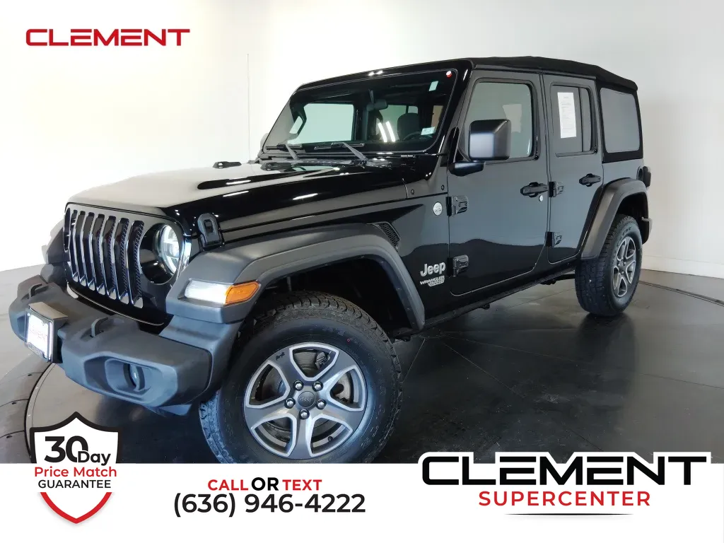 Black 2021 Jeep Wrangler Unlimited Sport S for sale in Saint Charles, MO