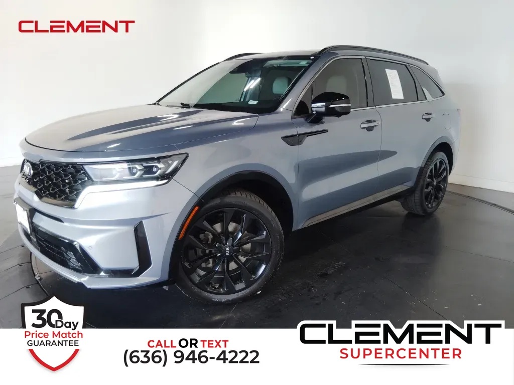 Silver 2021 Kia Sorento SX-Prestige for sale in Saint Charles, MO