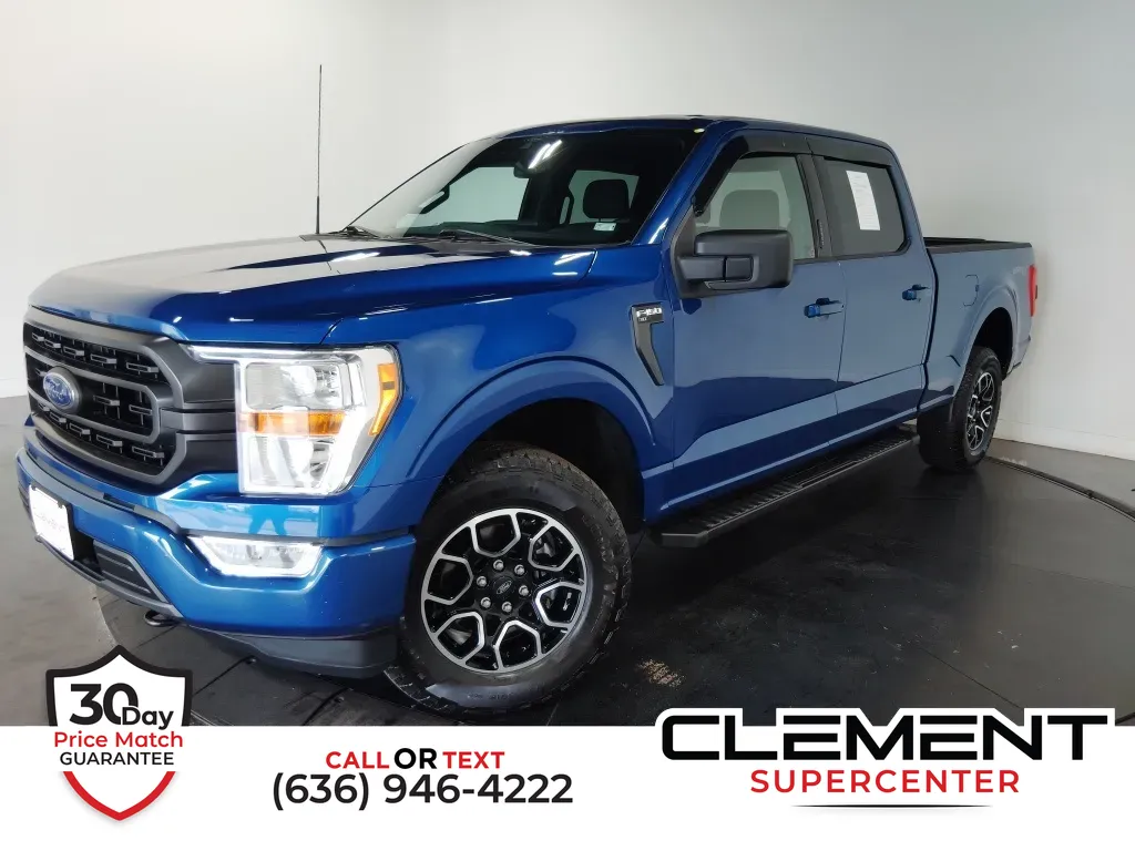 Blue 2022 Ford F-150 XLT for sale in Saint Charles, MO
