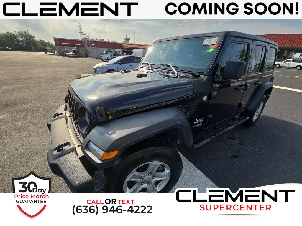 Black 2020 Jeep Wrangler Unlimited Sport S for sale in Saint Charles, MO