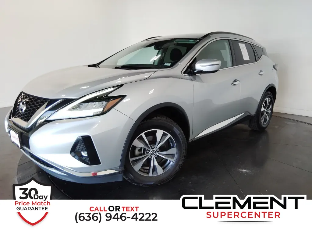 Silver 2021 Nissan Murano SV for sale in Saint Charles, MO