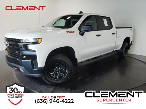 White 2021 Chevrolet Silverado 1500 LT Trail Boss for sale in Saint Charles, MO