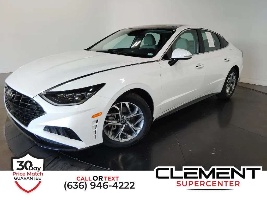 White 2023 Hyundai Sonata SEL for sale in Saint Charles, MO
