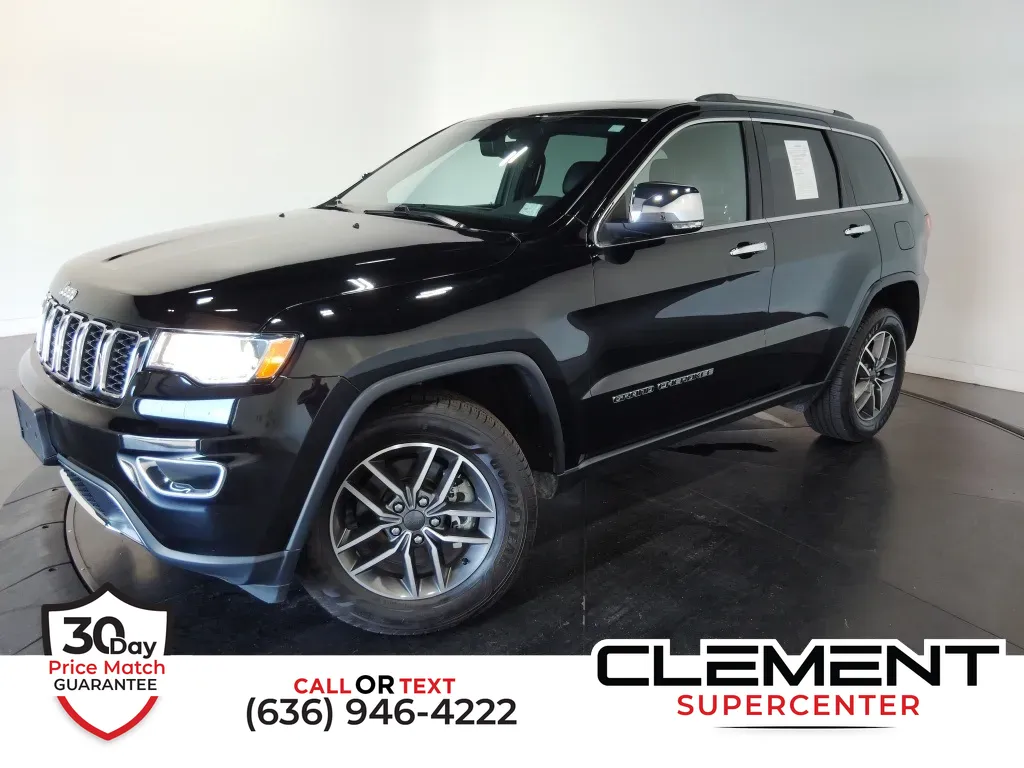 Black 2021 Jeep Grand Cherokee Limited for sale in Saint Charles, MO