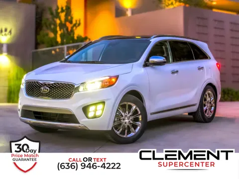 White 2016 Kia Sorento EX for sale in Saint Charles, MO