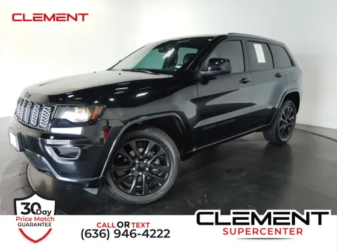 Black 2017 Jeep Grand Cherokee Altitude for sale in Saint Charles, MO