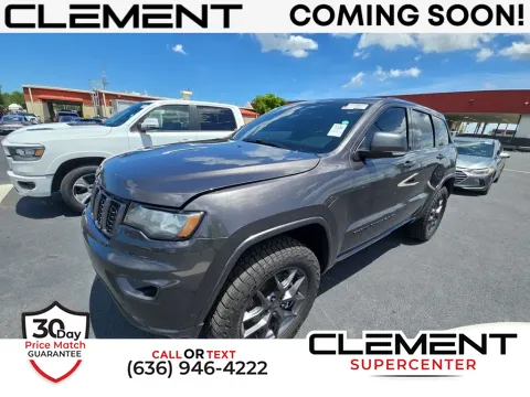 Gray 2021 Jeep Grand Cherokee 80th Anniversary Edition for sale in Saint Charles, MO