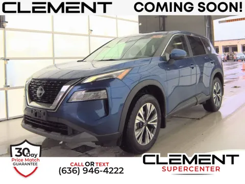 Blue 2022 Nissan Rogue SV for sale in Saint Charles, MO