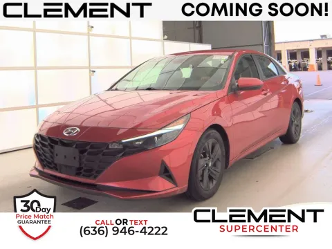 Red 2021 Hyundai Elantra SEL for sale in Saint Charles, MO