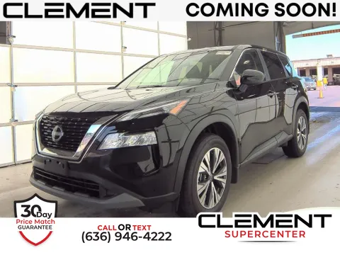 Black 2023 Nissan Rogue SV for sale in Saint Charles, MO