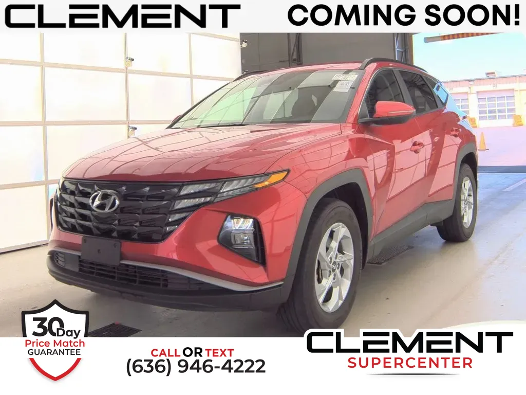 Red 2022 Hyundai Tucson SEL for sale in Saint Charles, MO