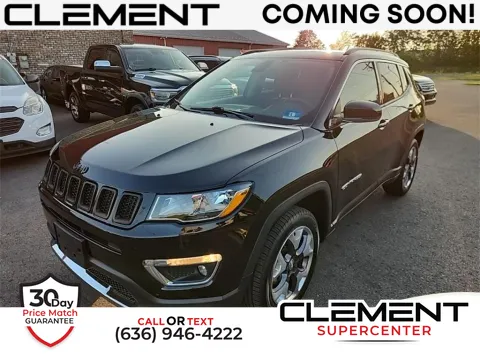 Black 2018 Jeep Compass Limited for sale in Saint Charles, MO