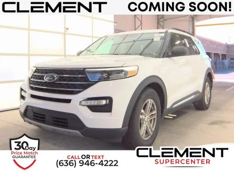 White 2023 Ford Explorer XLT for sale in Saint Charles, MO