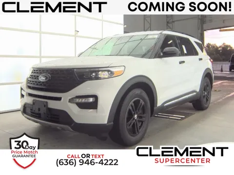White 2021 Ford Explorer XLT for sale in Saint Charles, MO
