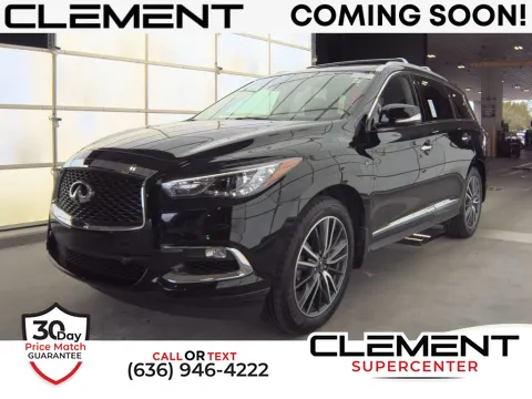 Black 2020 INFINITI QX60 LUXE for sale in Saint Charles, MO