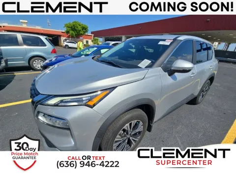 Silver 2023 Nissan Rogue SV for sale in Saint Charles, MO