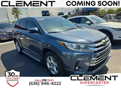 Blue 2019 Toyota Highlander Limited for sale in Saint Charles, MO