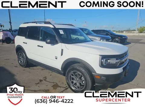 White 2024 Ford Bronco Sport Big Bend for sale in Saint Charles, MO