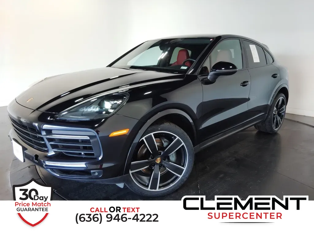 Black 2022 Porsche Cayenne Coupe S for sale in Saint Charles, MO