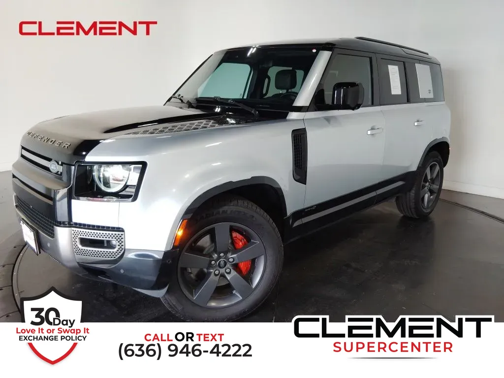 Silver 2022 Land Rover Defender 110 X for sale in Saint Charles, MO