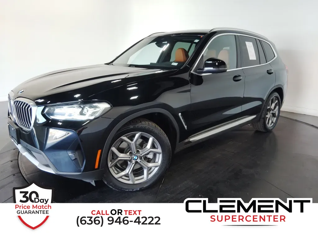 Black 2022 BMW X3 xDrive30i for sale in Saint Charles, MO