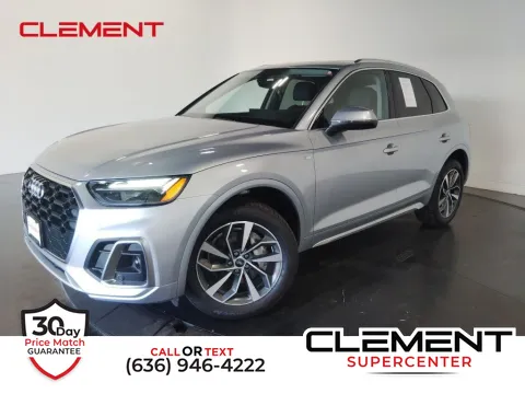 Silver 2024 Audi Q5 45 S line Premium for sale in Saint Charles, MO