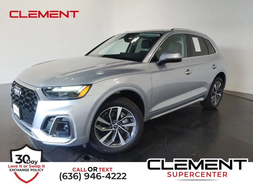 Silver 2024 Audi Q5 45 S line Premium for sale in Saint Charles, MO