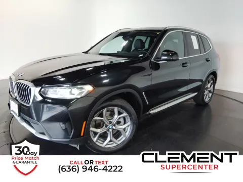 Black 2022 BMW X3 xDrive30i for sale in Saint Charles, MO