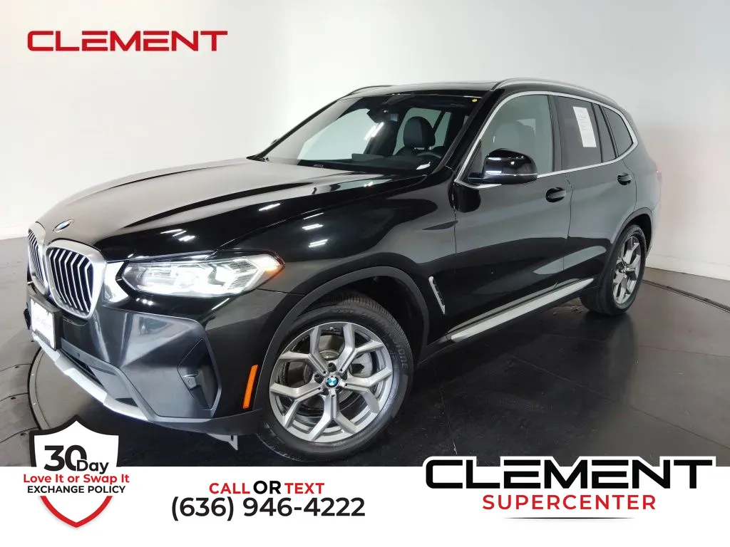 Black 2022 BMW X3 xDrive30i for sale in Saint Charles, MO