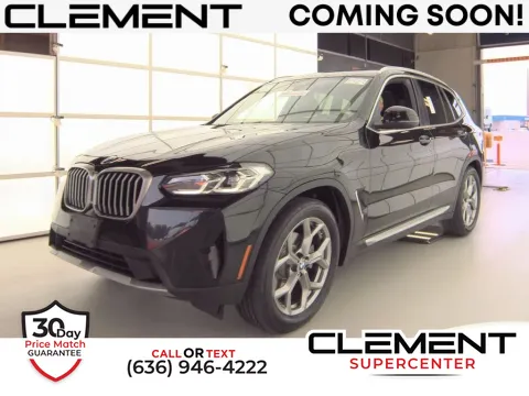 Black 2022 BMW X3 xDrive30i for sale in Saint Charles, MO