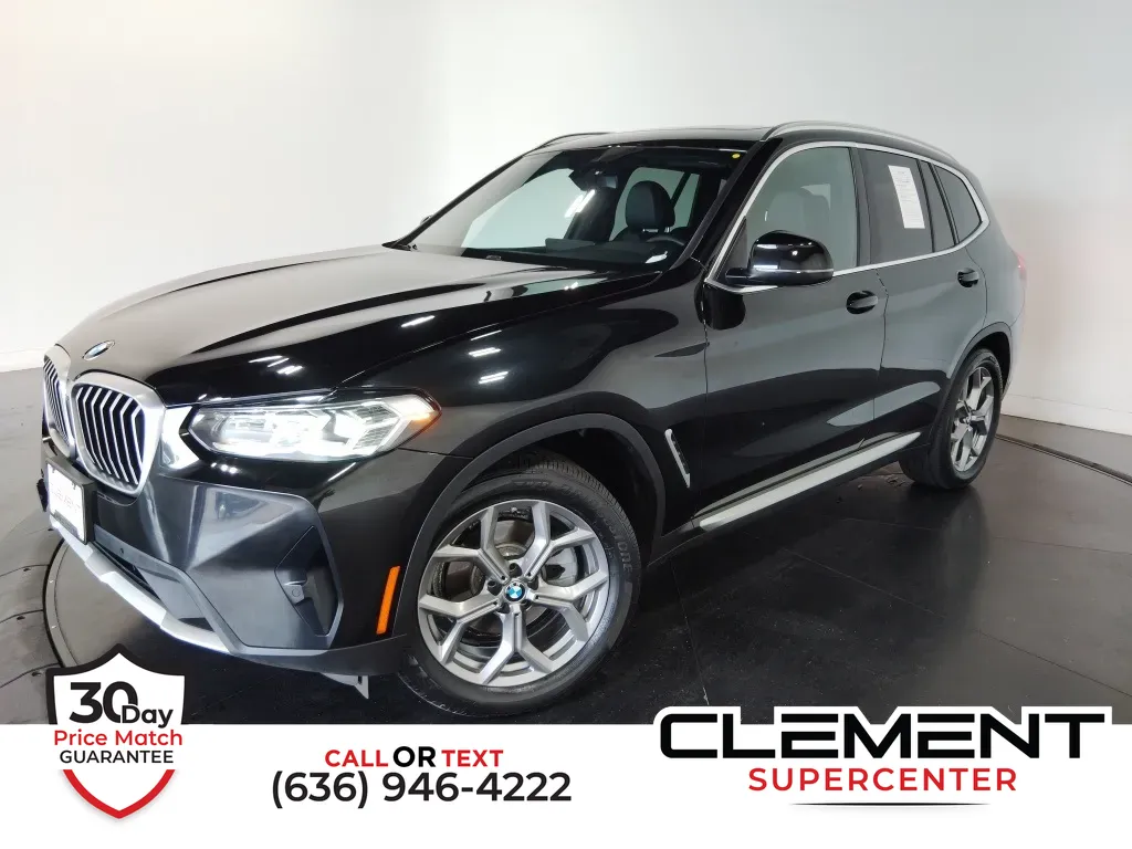 Black 2022 BMW X3 xDrive30i for sale in Saint Charles, MO