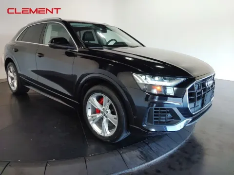 Another view of 2019 Audi Q8 3.0T Prestige for sale in Saint Charles, MO at Clement Supercenter