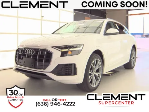 White 2020 Audi Q8 55 Premium Plus for sale in Saint Charles, MO