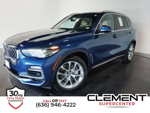 Blue 2021 BMW X5 xDrive45e for sale in Saint Charles, MO