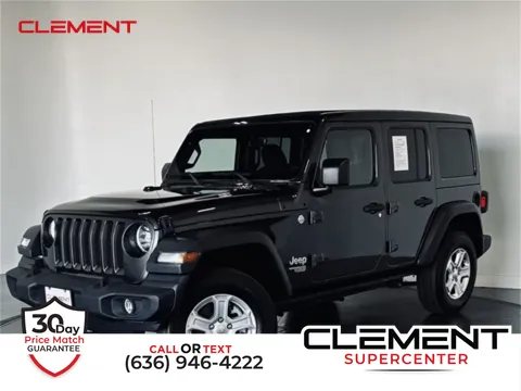 Gray 2020 Jeep Wrangler Unlimited Sport S for sale in Saint Charles, MO