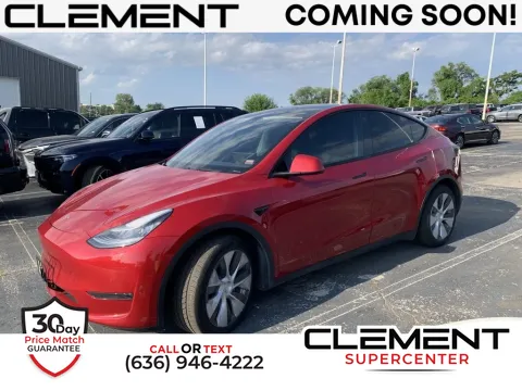 Blue 2021 Tesla Model Y Long Range for sale in Saint Charles, MO