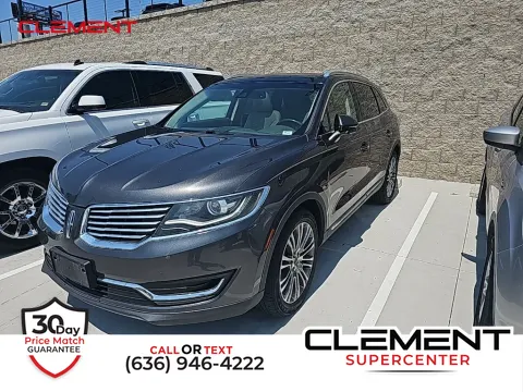 Gray 2017 Lincoln MKX Reserve for sale in Saint Charles, MO