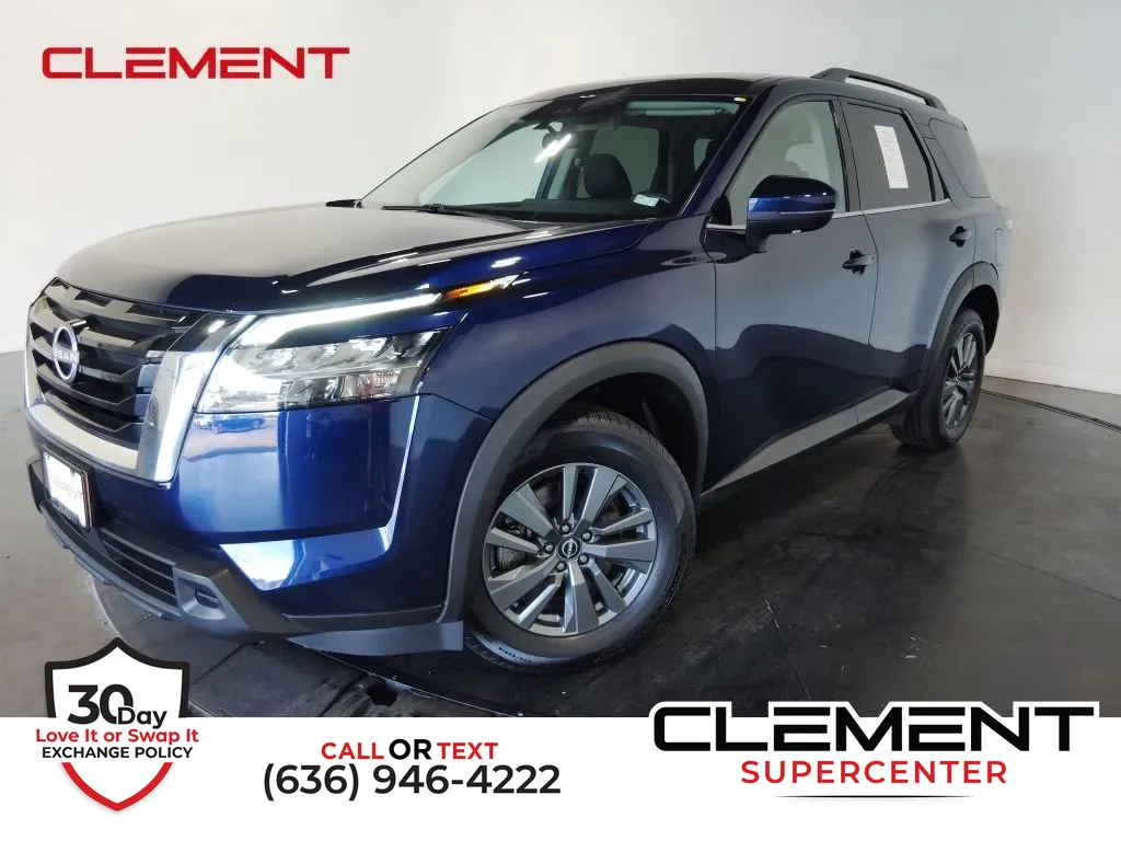 Blue 2022 Nissan Pathfinder SV for sale in Saint Charles, MO