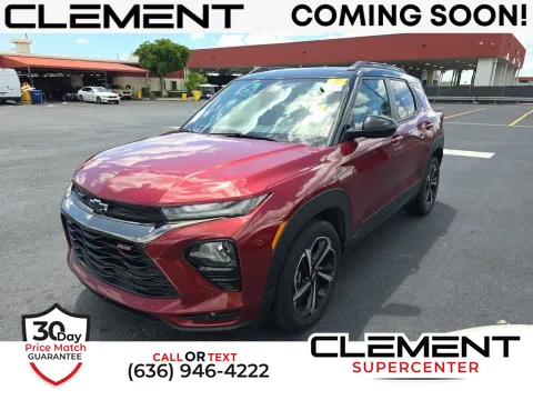 Red 2022 Chevrolet TrailBlazer RS for sale in Saint Charles, MO