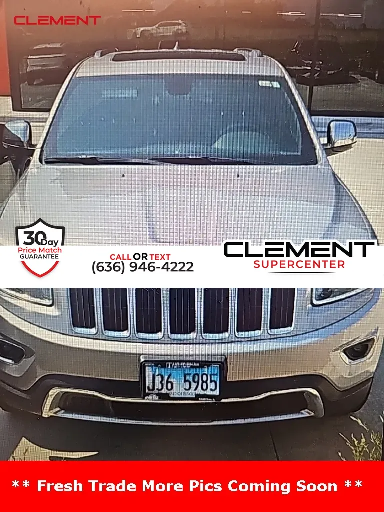 Silver 2015 Jeep Grand Cherokee Limited for sale in Saint Charles, MO